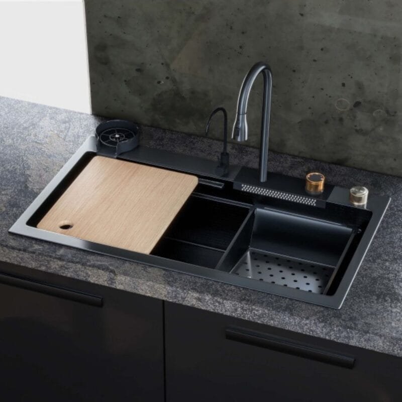 S. Hadjistyllis - Product, Sanitec INOX 108045 MULTI Stainless Steel Kitchen Sink