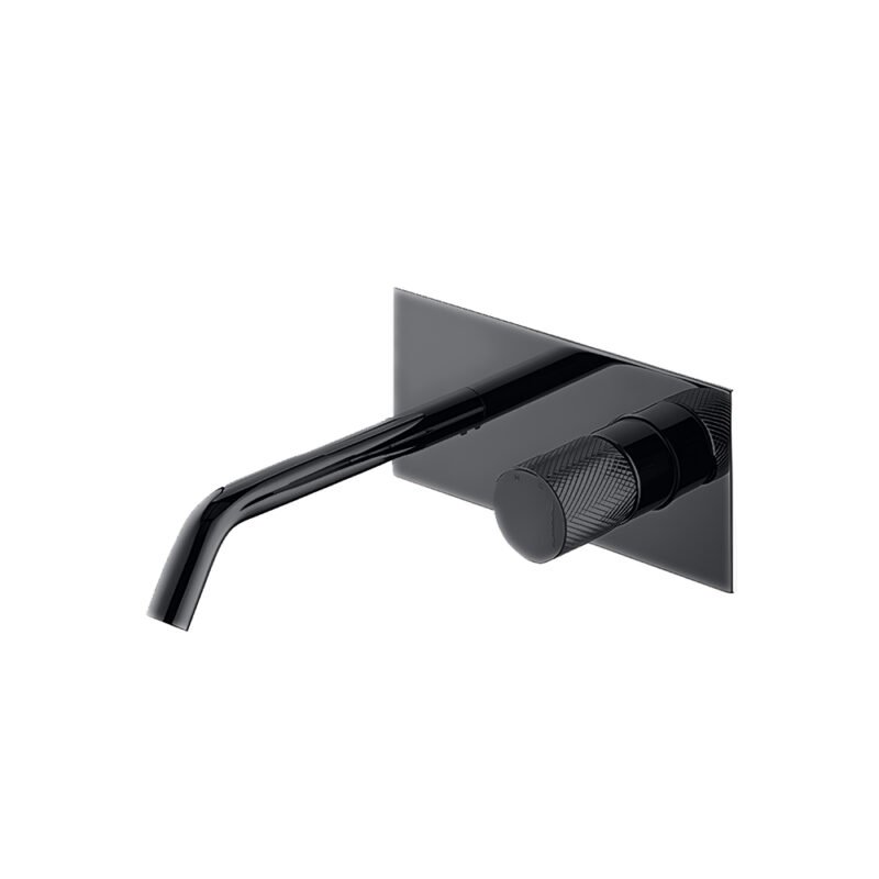 S. Hadjistyllis - Product, Mixer Washbasin LUX070 - Black Matt