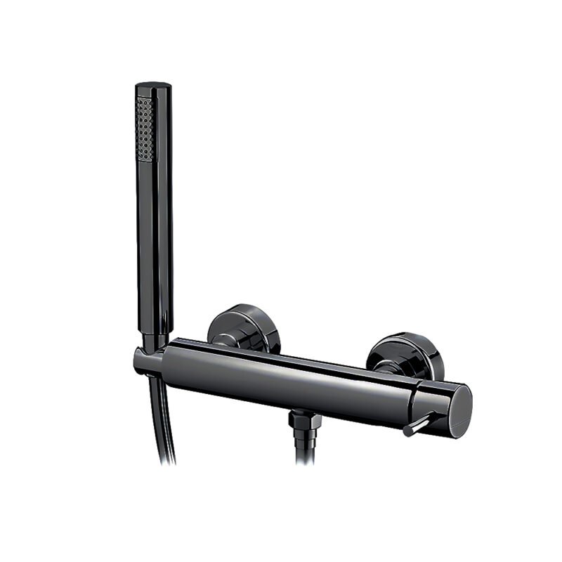 S. Hadjistyllis - Product, Mixer Washbasin SLIMASM030 - black matt