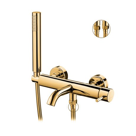 S. Hadjistyllis - Product, Mixer Washbasin SLIMASM040 - gold