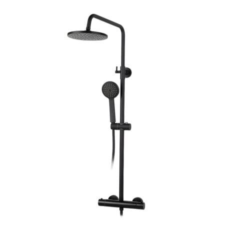 S. Hadjistyllis - Product, Mixer Washbasin SLIMASM- TERC140- ECO200IPR - black matt