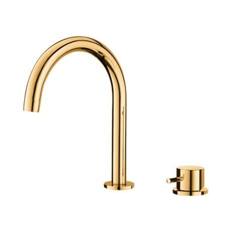 S. Hadjistyllis - Product, Kitchen Mixer - SLIMASM060C - gold matt