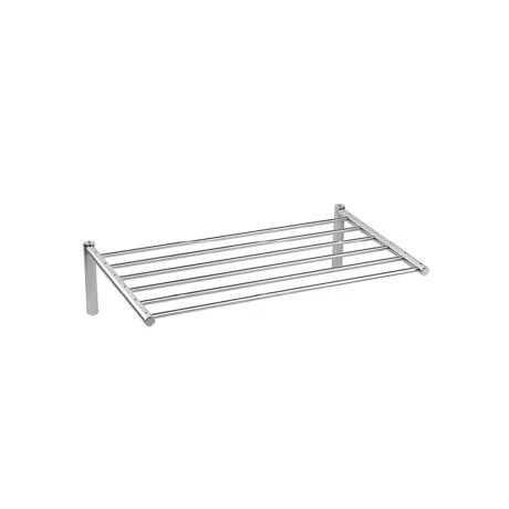 S. Hadjistyllis - Product, Accessories - THC009A - Shelf with Towel Rail - chrome